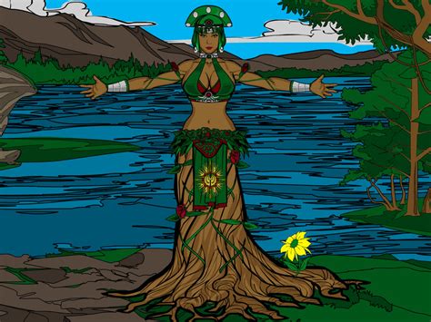 Earth Goddess Gaea by 7Swords7Lives on DeviantArt