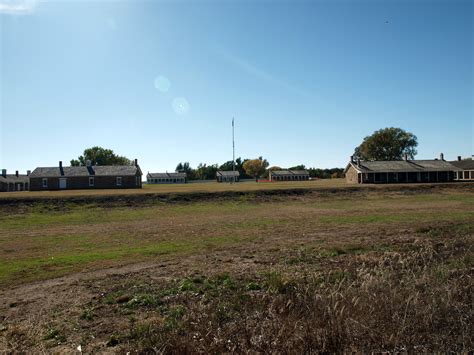 Fort Larned | View of Fort Larned National Historic Site fro… | Flickr