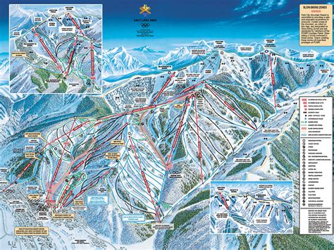 √ Park City Mountain Resort Map - Popular Century