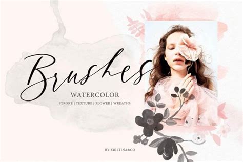 40+ Best Free Photoshop Watercolor Brushes - The Designest