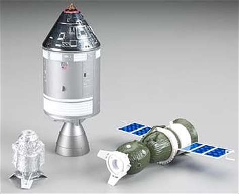 DGW Apollo-Soyuz Test Project (ASTP) Diecast Model Spacecraft 1/72 ...