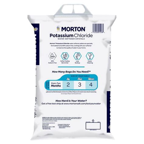 Morton Potassium Chloride Potassium Chloride Water Softener Pellets (40 lb) from Costco - Instacart