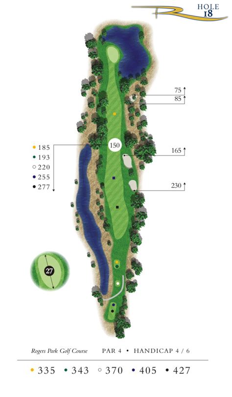 Course Map — Rogers Park Golf Course