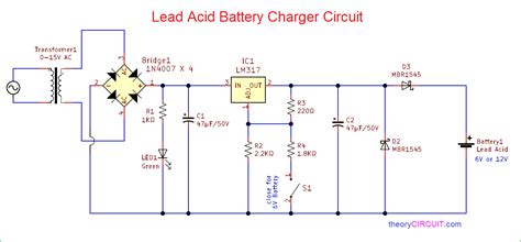 How To Make Automatic 12v Lead Acid Battery Charger Circuit Board - Wiring Diagram