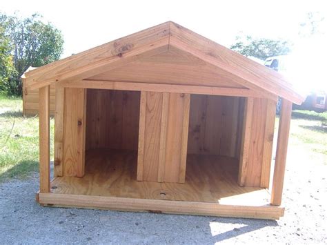 Our Custom Dog Houses with Porch are built to last you can get these built to any size www ...