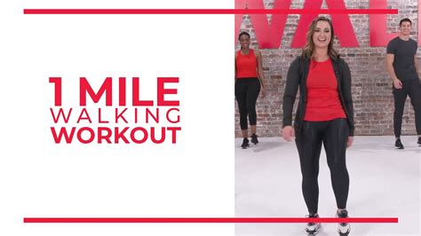 1 Mile Walking Workout | 15 Minute Workout - YouTube