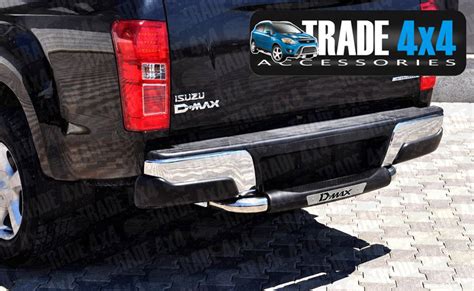 Isuzu Dmax Rear Step Bar | Isuzu D-Max Rear Styling Accessories | DMax ...