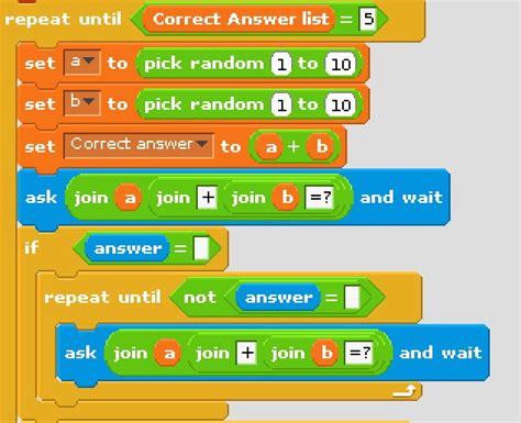 Make a Maths game for your children using Scratch