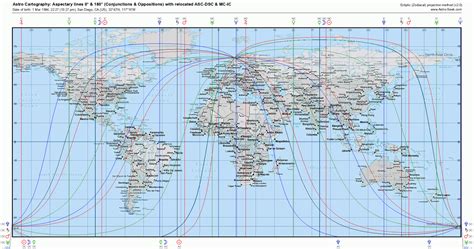 AstroCartography Online, Free Astro Map Astrology Calculator | Astro-Seek.com | Astrology ...