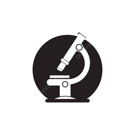 Microscope Icon Template Vector Chemistry Icon Microbiology Vector ...