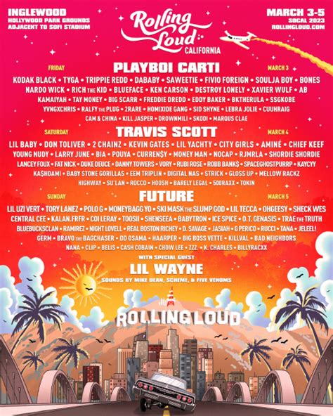 Lil Wayne To Headline The 2023 Rolling Loud Festival In L.A.