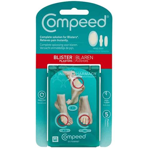 Compeed Blister Plasters Mixed 5 Pack | Inish Pharmacy | Ireland