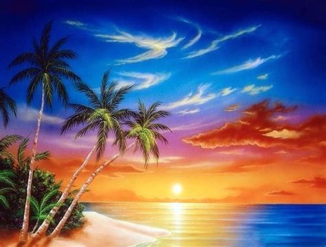 🔥 [61+] Tropical Island Sunset Wallpapers | WallpaperSafari