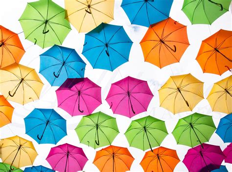 Umbrella in the Sky Photography Colorful Umbrella Photo Art | Etsy | Sky photography, Umbrella ...