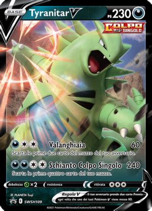 Tyranitar V (Stili di Lotta 97) - Pokémon Central Wiki