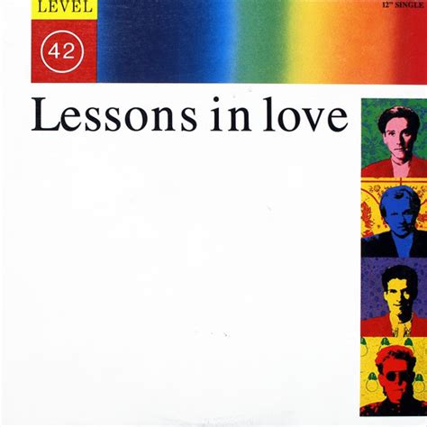 Level 42 - Lessons In Love (1987, Vinyl) | Discogs