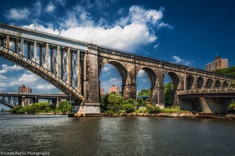 Henry Hudson Bridge, Hudson River in NY | Bridge, Model train scenery ...