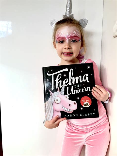 Handmade bookweek costume of Thelma The Unicorn #thelmatheunicorn #thelma #bookweek # ...