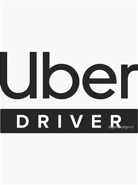 "Uber Classic Pickup Driver Logo Icon Unofficial Uniform" Sticker for ...