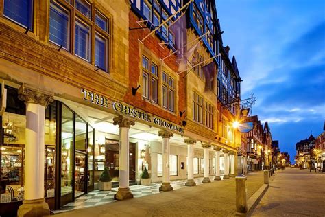 The Chester Grosvenor Hotel in North West England and Chester city ...