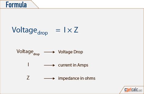Voltage Drop In Circuit Calculator - Wiring Diagram