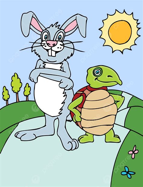 Tortoise Hare Vector PNG, Vector, PSD, and Clipart With Transparent ...