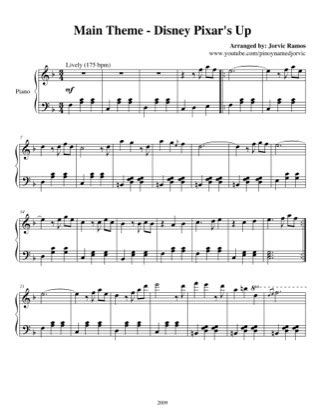 Free 307 Disney Songs Piano Sheet Music Pdf SVG PNG EPS DXF File