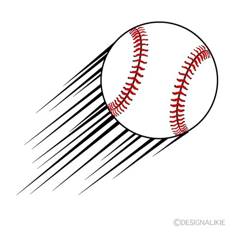 Fast Baseball Clip Art Free PNG Image｜Illustoon