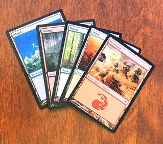Magic the Gathering Cards | Some land cards. | 0Cassandra0Clevenger0 | Flickr