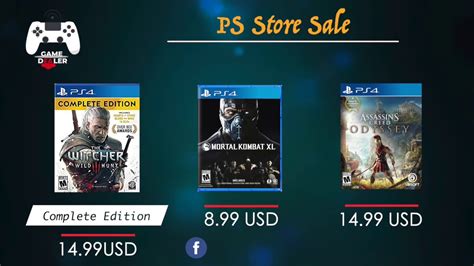 Games on Sale in PS4 Store - YouTube