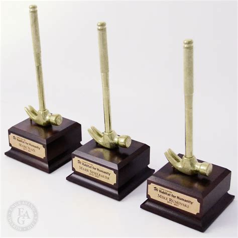 Ceremonial Golden Hammer Award - Engraving, Awards & Gifts