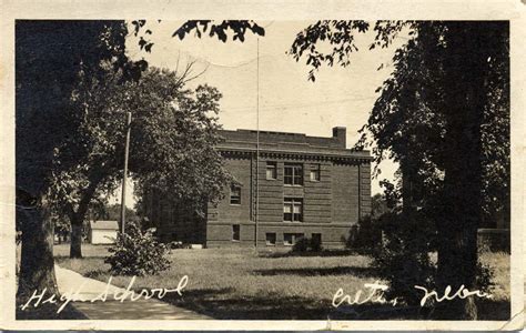 Throwback Thursday: High school, Crete, Nebraska | Nebraska Library ...