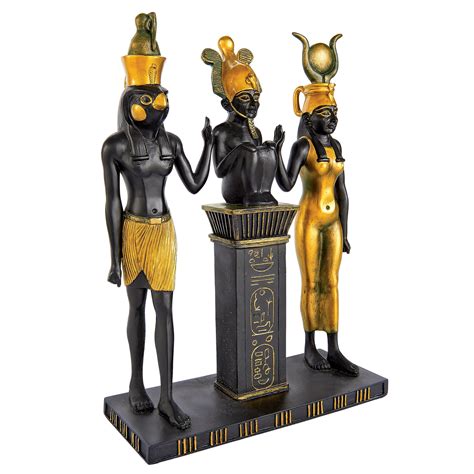 Design Toscano Osiris, Isis and Hours Egyptian Gods Statue & Reviews ...