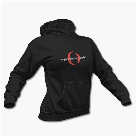 A Perfect Circle Hoodie, A Perfect Circle Logo Black Hooded Sweatshirt ...