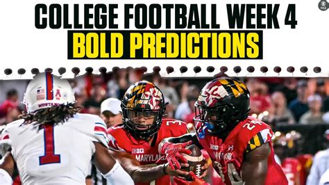 College Football Week 4 BOLD PREDICTIONS | CBS Sports HQ - YouTube