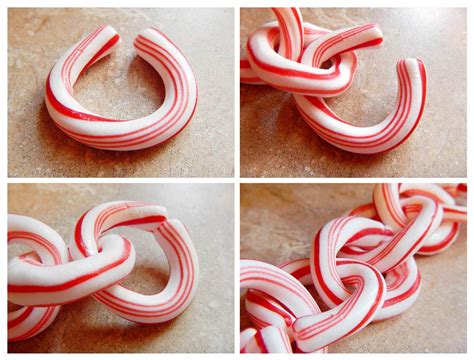 Candy Cane Garland - Frosting and a Smile | Candy cane decorations, Candy cane crafts ...