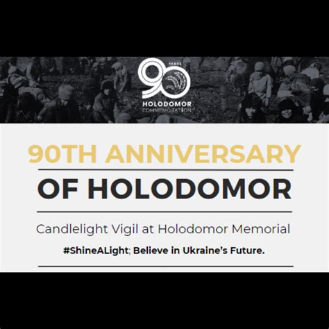 Candlelight Vigil - DC Holodomor Memorial - Holodomor90