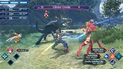 Xenoblade Chronicles 2 Nintendo Switch Screenshot of Combat Gameplay - Nintenfan