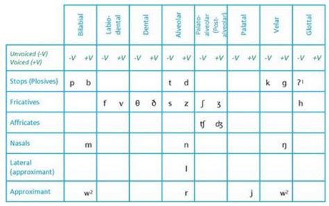 Consonant Charts: the 3 in 1 DealRemember how useful the vowel chart was in making sense of the ...