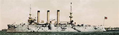 USS Brooklyn (ACR3), American Armoured Cruiser (1895)