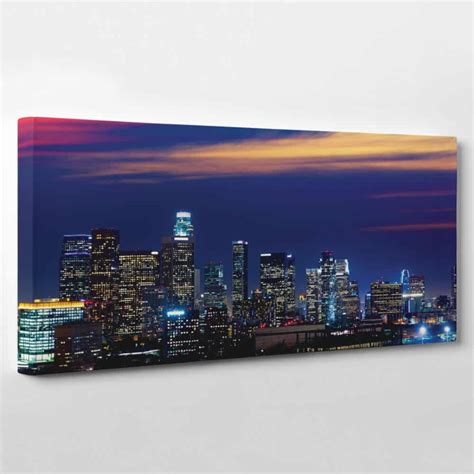 Los Angeles California Skyline Canvas Print | 365Canvas