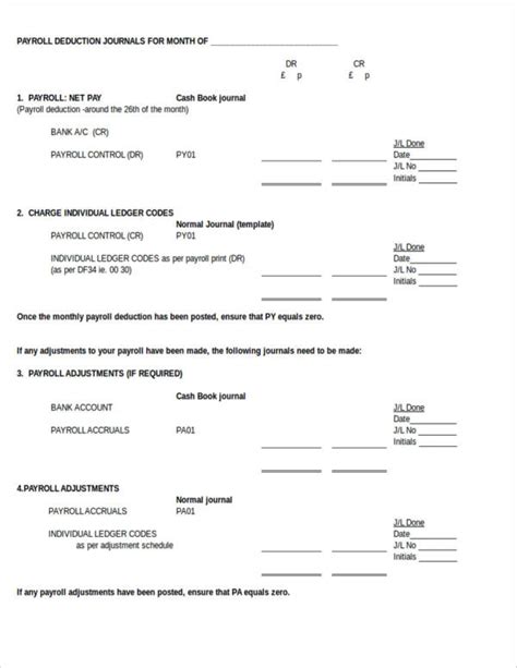 FREE 26+ Payroll Templates in Excel