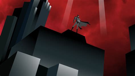 Batman The Animated Series 5k superheroes wallpapers, minimalist ...