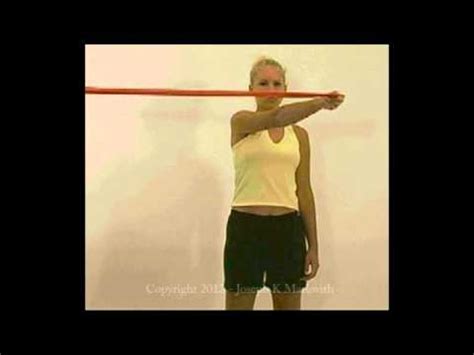 Resisted Horizontal Adduction - Shoulder Exercise - YouTube