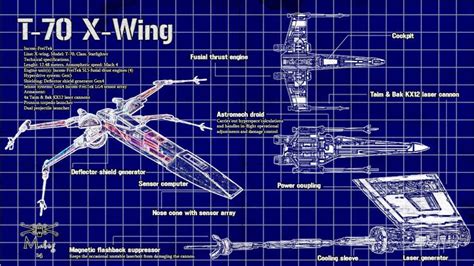 T-70 X-Wing blueprints Stolen blueprints, taken from the secret Incom ...