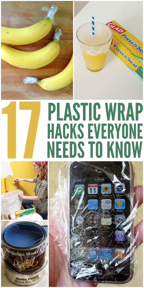 17 Totally Awesome Uses for Plastic Wrap - and Not Just for Food