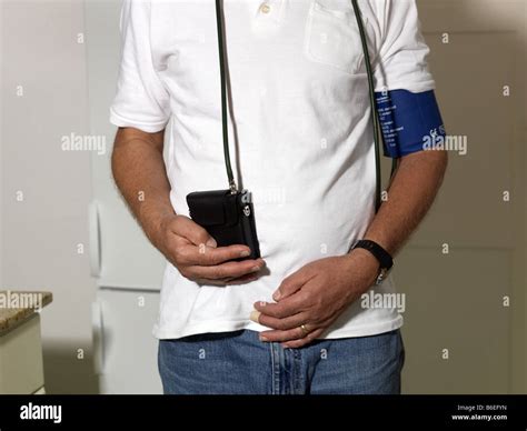 24 Hour Blood Pressure Monitor Stock Photo - Alamy