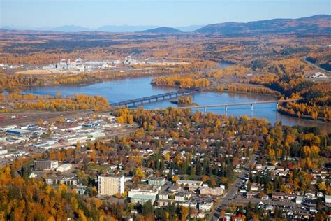 Prince George BC Canada in the fall - Photorator