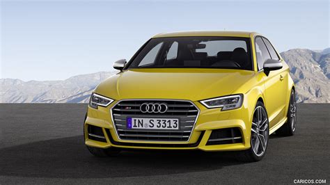 2017 Audi S3 (Color: Vegas Yellow) - Front | HD Wallpaper #6