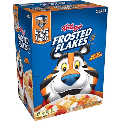 Kellogg's Frosted Flakes Cereal (55oz) - Walmart.com